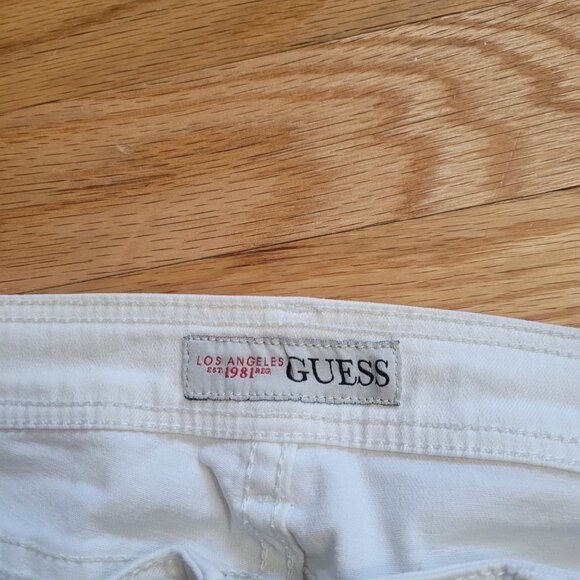White Guess Capri - Picture 4 of 6